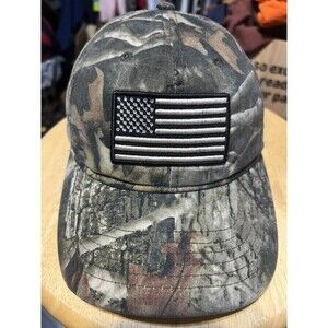 American Flag Hat Cap Strapback Adjustable Camouflage